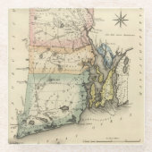 Rhode Island Glasuntersetzer (Vorderseite)