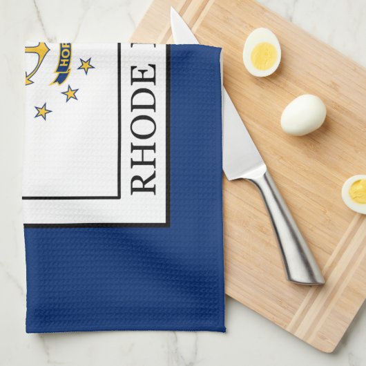 Rhode Island Handtuch (Viertel Falte)