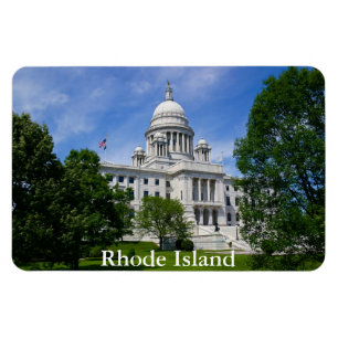 Rhode Island Hauptstadt Premium Magnet