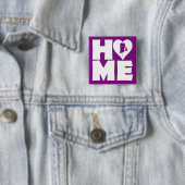 Rhode Island Home Heart State Button Badpin (Beispiel)