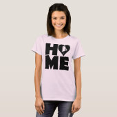Rhode Island Home Heart State Tees T-Shirt (Vorne ganz)
