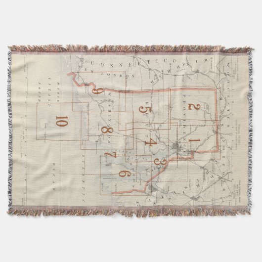 Rhode Island Indexkarte Decke (Vorderseite)