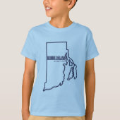 Rhode Island - Istmaß T-Shirt (Vorderseite)