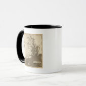 Rhode Island Karte von Arrowsmith Tasse (Vorderseite Links)