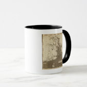 Rhode Island Karte von Arrowsmith Tasse (VorderseiteRechts)