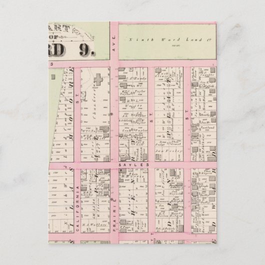 Rhode Island Katholische Orphan Asylum Atlas Karte (Vorderseite)