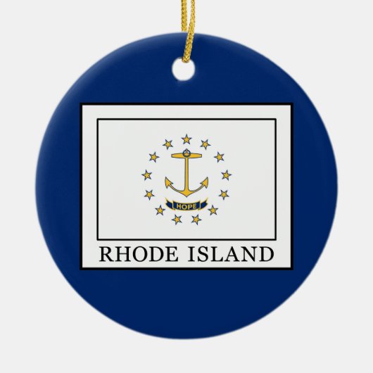 Rhode Island Keramikornament (Vorne)