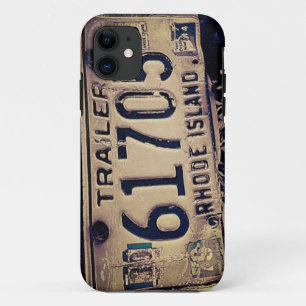 Rhode Island Kfz-Kennzeichen iPhone 5/5S Fall Case-Mate iPhone Hülle
