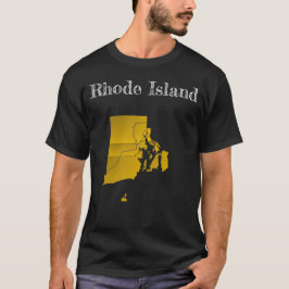Rhode Island Landkreises & Interstates T-Shirt