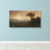 Rhode Island Landschaft von Martin Johnson Heade Leinwanddruck (Insitu (Holzboden))