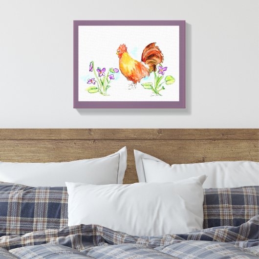 Rhode Island Leinwanddruck (Insitu (Schlafzimmer))