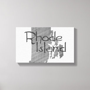 Rhode Island Leinwanddruck