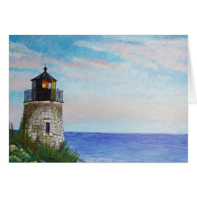 Rhode Island Leuchtturm (Vorderseite (Horizontal))