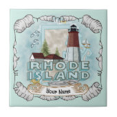 Rhode Island Leuchtturmziegel Fliese (Vorderseite)