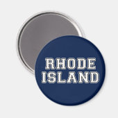 Rhode Island Magnet (Vorderseite/Rückseite)