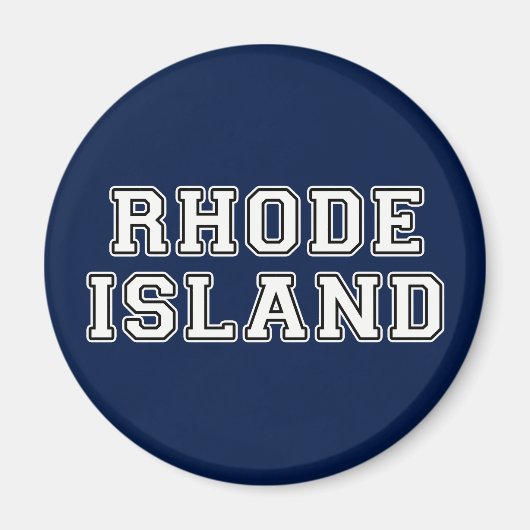 Rhode Island Magnet (Vorne)