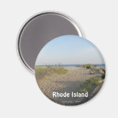 Rhode Island Magnet (Vorderseite/Rückseite)