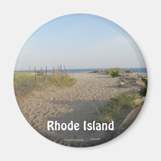 Rhode Island Magnet (Vorne)