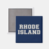 Rhode Island Magnet (Vorderseite/Rückseite)