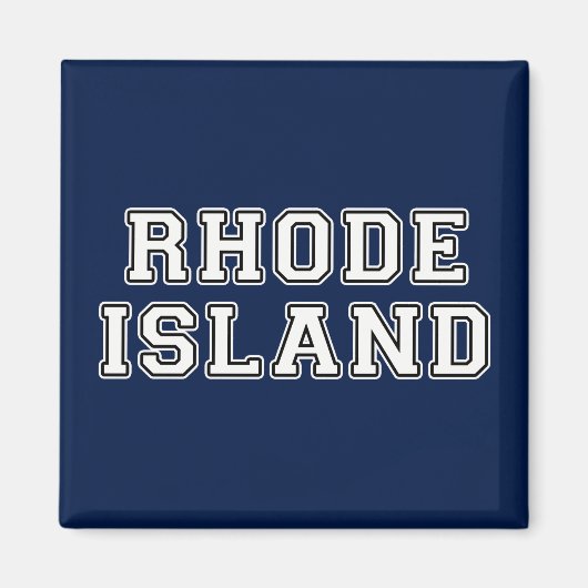 Rhode Island Magnet (Vorne)