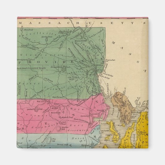 Rhode Island Magnet (Vorne)