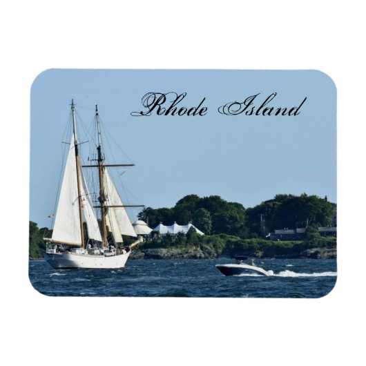 Rhode Island Magnet (Horizontal)