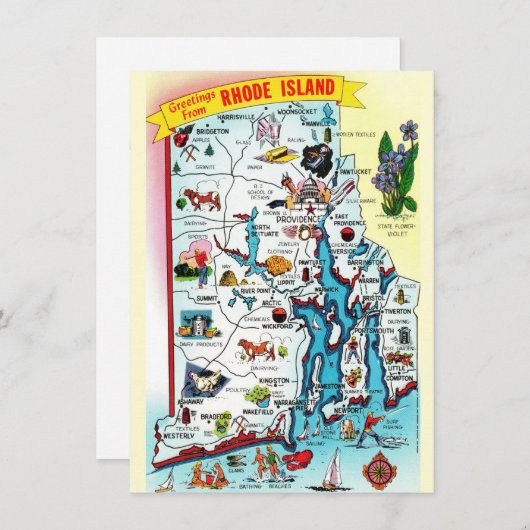 Rhode Island Map Bewegungsprotokoll (Vorne/Hinten)