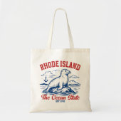 Rhode Island Marine Life Art for Nature Lovers Tragetasche (Vorne)