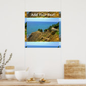 Rhode Island Mohegan Bluffs Poster (Küche)