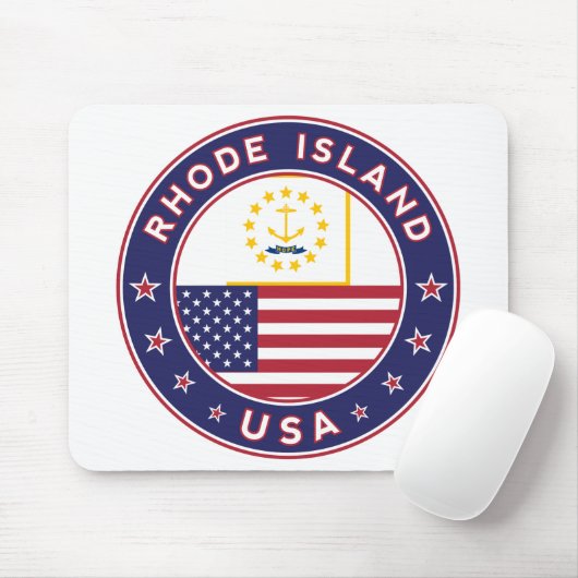 Rhode Island Mousepad (Mit Mouse)