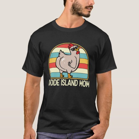 Rhode Island Mutter Süße Hühner Mutter Farmer für T-Shirt (Vorderseite)