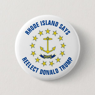 Rhode Island: Neugewählter Donald Trump Button
