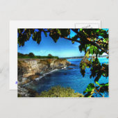 Rhode Island, Newport Cliff Walk - Postkarte (Vorne/Hinten)