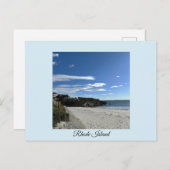 Rhode Island Ocean Cliffside Postcard Postkarte (Vorne/Hinten)