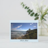 Rhode Island Ocean Cliffside Postcard Postkarte (Stehend Vorderseite)