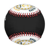 RHODE ISLAND OCEAN STAAT STAAT FLAG BASEBALL (Vorderseite)