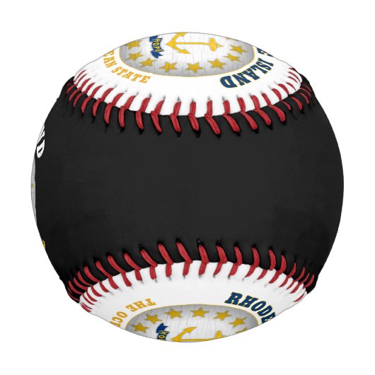RHODE ISLAND OCEAN STAAT STAAT FLAG BASEBALL (Vorderseite)
