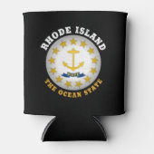 RHODE ISLAND OCEAN STAAT STAAT FLAG DOSENKÜHLER (Vorderseite)