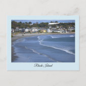 Rhode Island Ocean Waterscape Postcard Postkarte (Vorderseite)