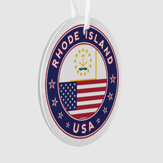 Rhode Island Ornament (Vorderseite)