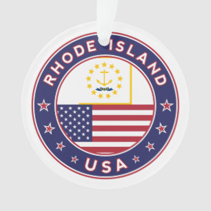 Rhode Island Ornament