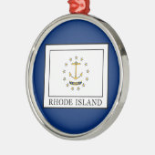 Rhode Island Ornament Aus Metall (Links)