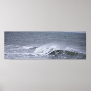 Rhode Island Ozeanwellen Poster