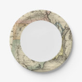 Rhode Island Pappteller (Vorderseite)