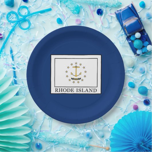 Rhode Island Pappteller (Party)