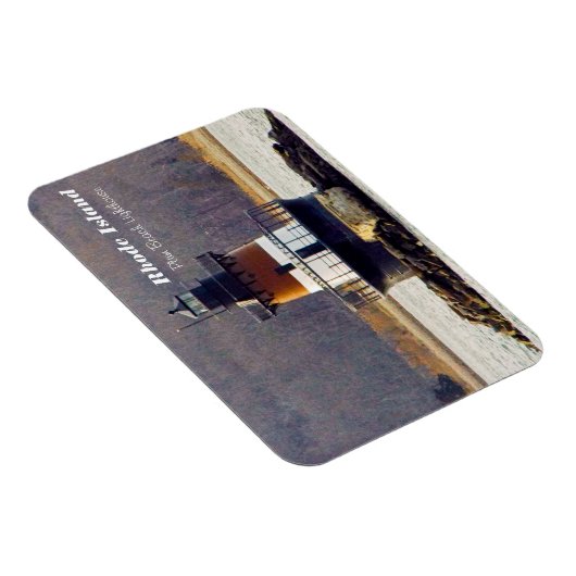 Rhode Island Pflaume Magnet (Rechte Seite)