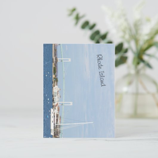 Rhode Island Post Card Postkarte (Stehend Vorderseite)