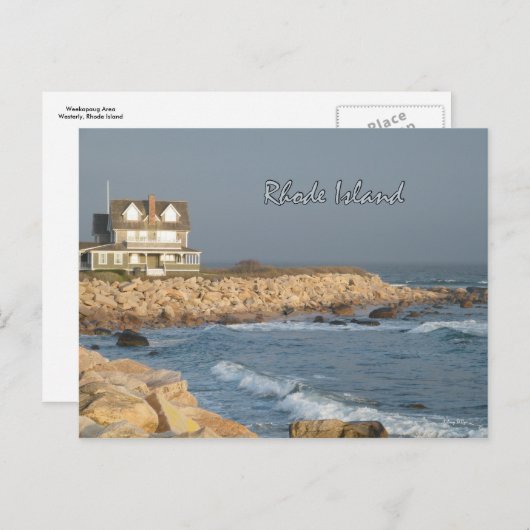 Rhode Island Postcard Postkarte (Vorne/Hinten)