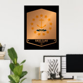Rhode Island Poster (Heimbüro)