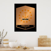 Rhode Island Poster (Küche)